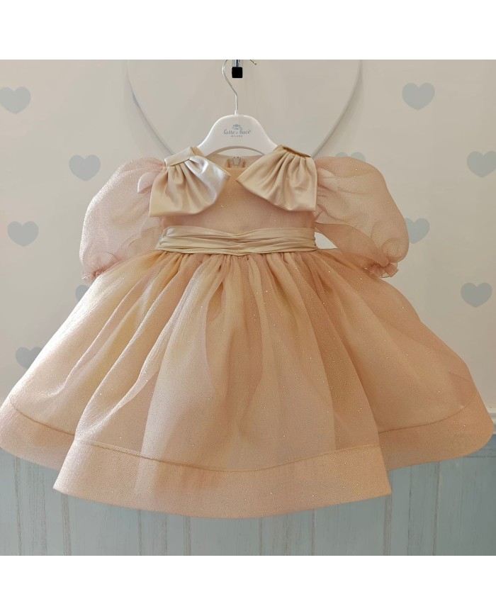 Abito Glitter Oro