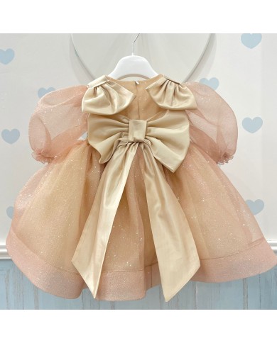 Abito Glitter Oro