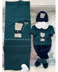 Set Fiocco Blu